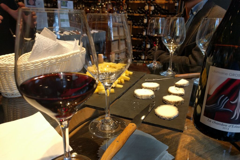 Dégustation de vins et de fromages à Saint-Germain