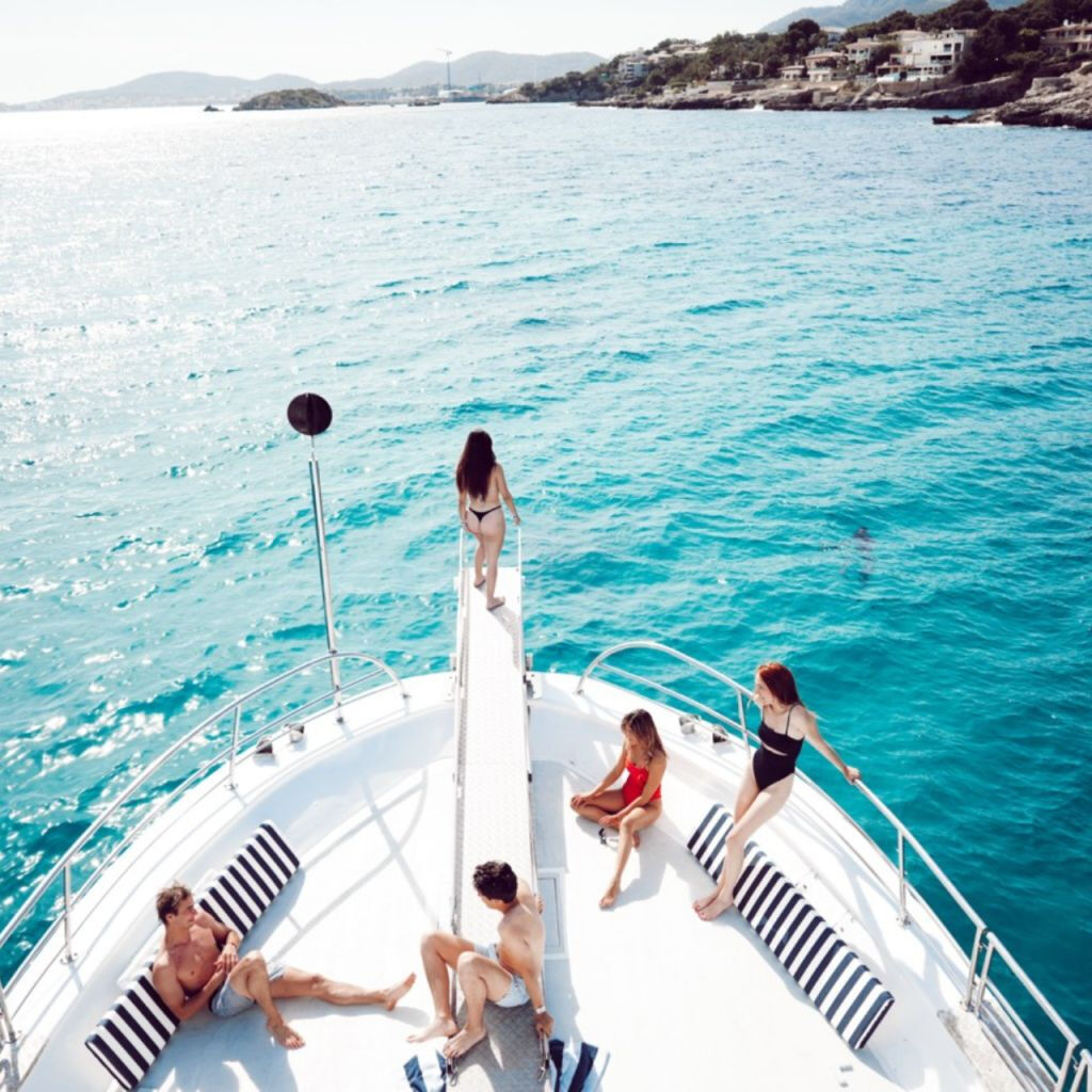 Excursion en bateau et coucher de soleil depuis Palma de Majorque 