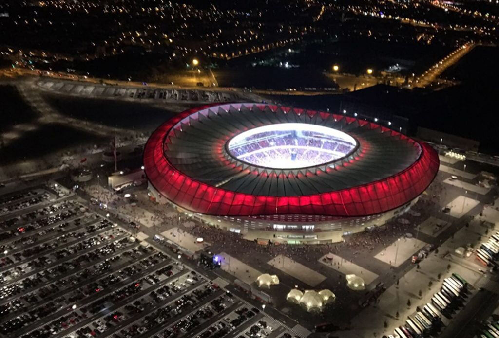 Jogos do Atlético de Madrid no Estádio Cívitas Metropolitano