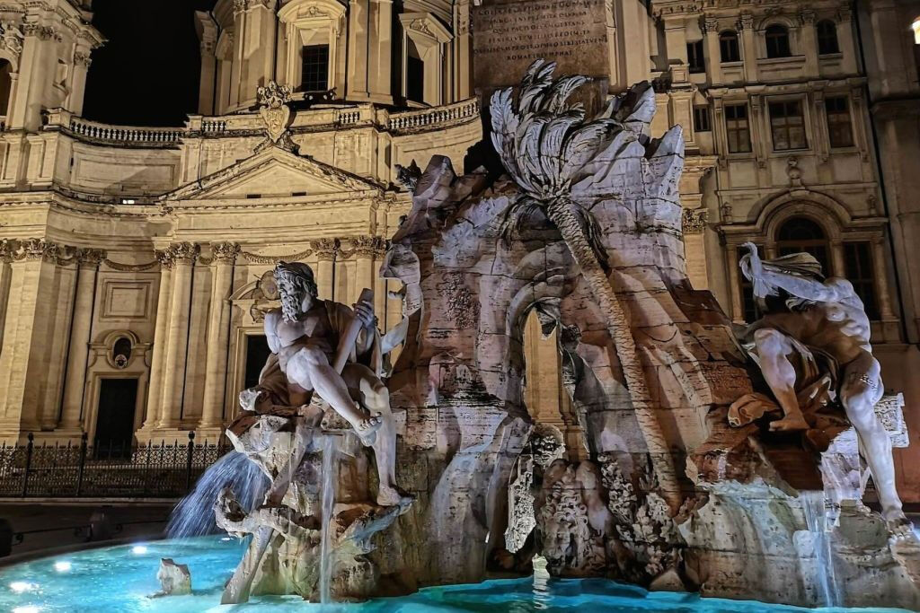 Rome : Visite du soir en petit groupe