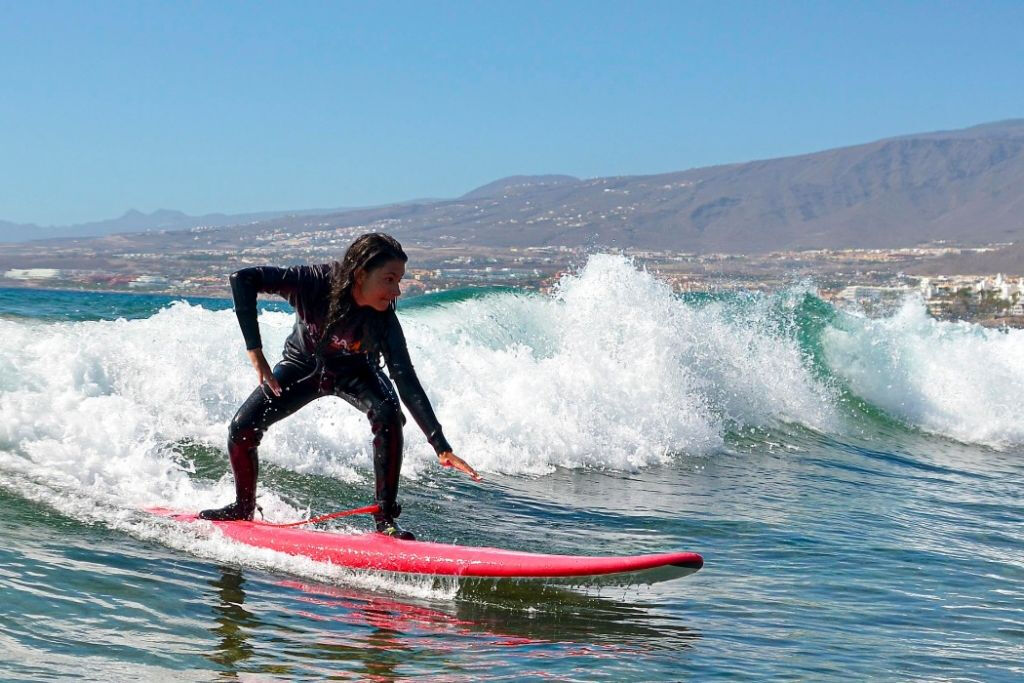 Playa de las Américas: Clase de surf privada o en grupo reducido