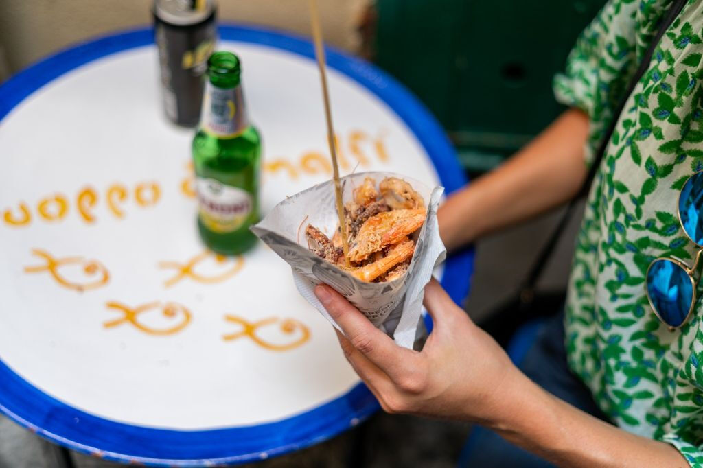 Sorrento: Passeio a pé pela cidade + degustação de comida de rua