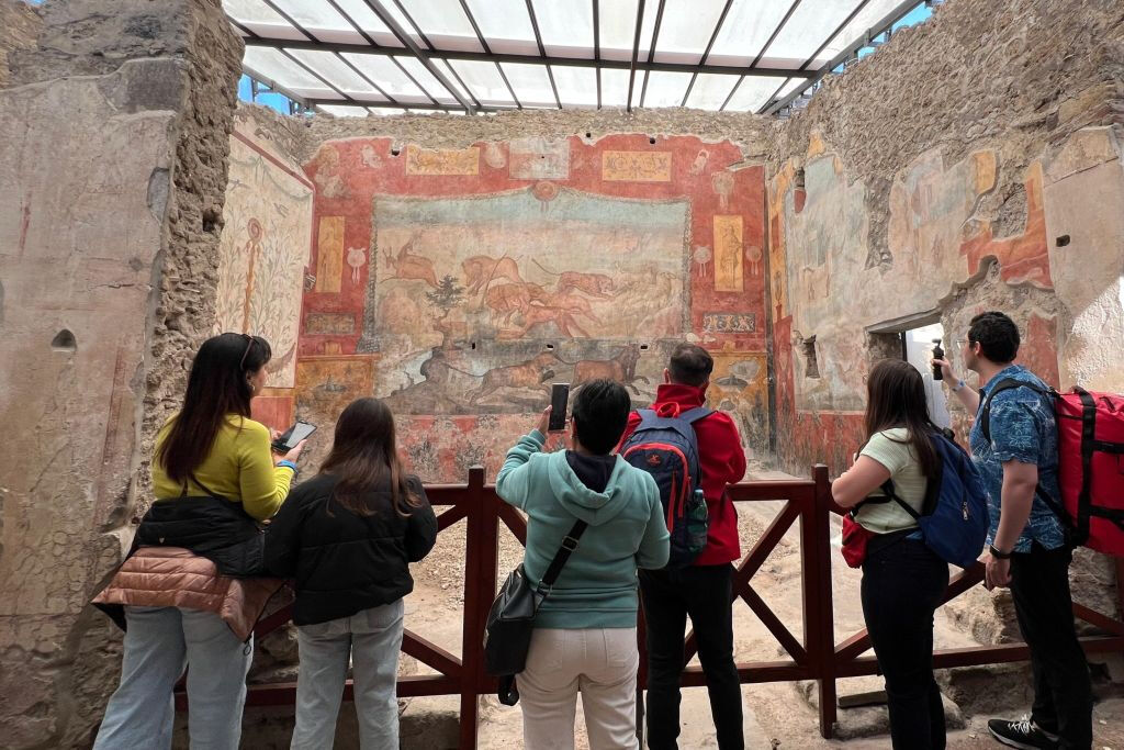 Ilha de Capri e Pompéia: Visita guiada + ida e volta de Nápoles