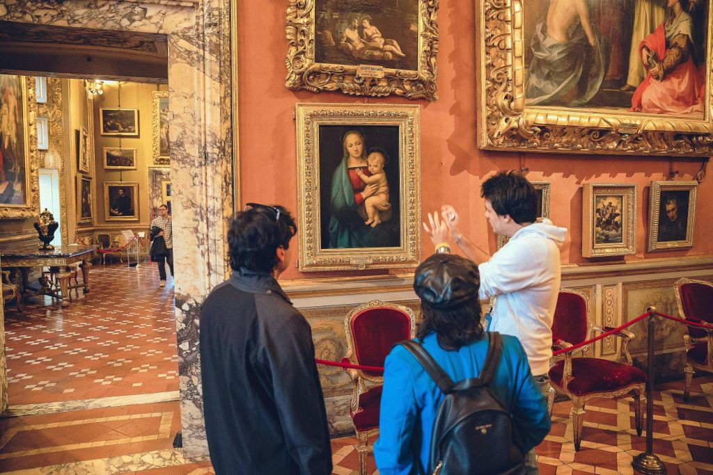 Visita guiada à Galeria Palatina e ao Pitti em Florença