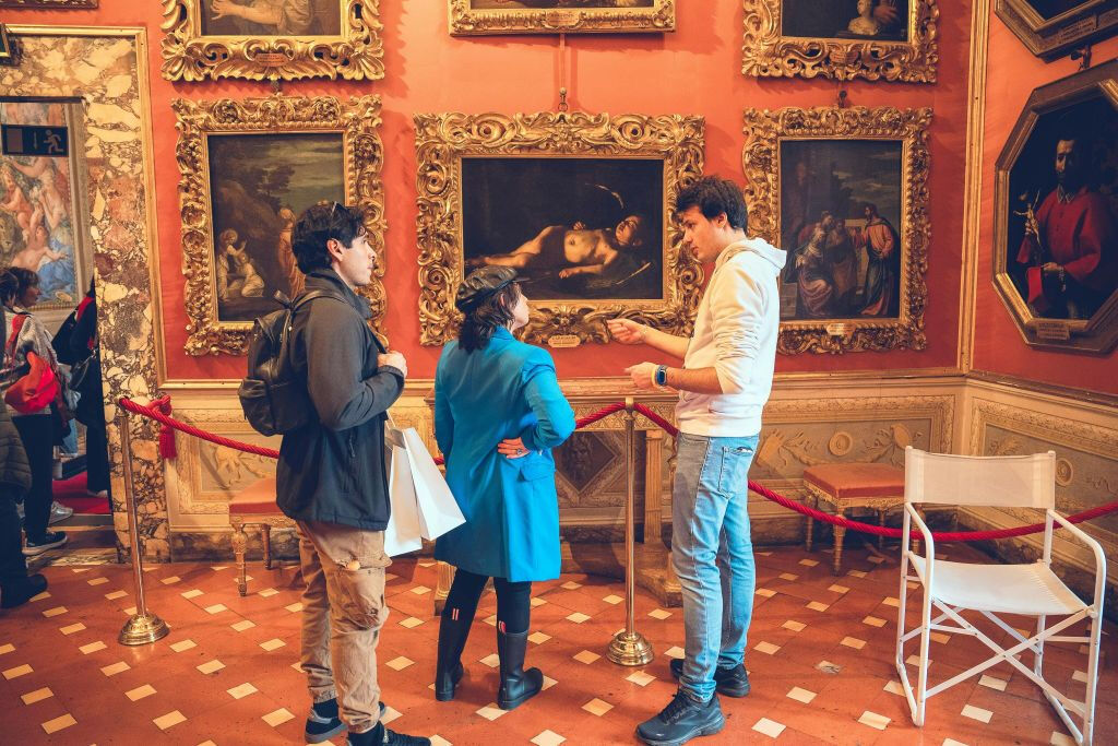 Visita guiada à Galeria Palatina e ao Pitti em Florença