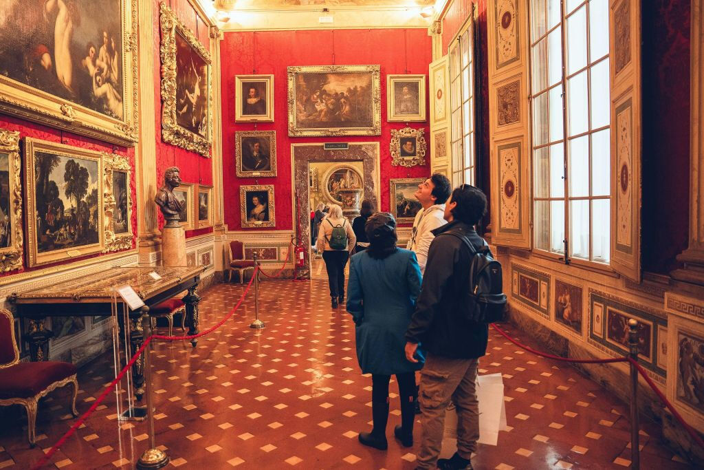 Visita guiada à Galeria Palatina e ao Pitti em Florença