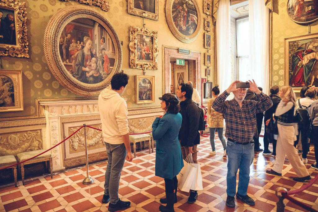 Visita guiada à Galeria Palatina e ao Pitti em Florença