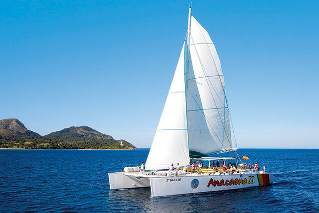  Catamaran ride in Alcudia (Mallorca)