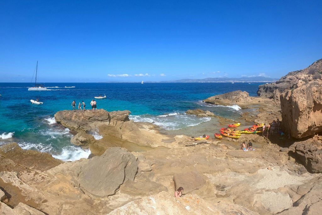 Mallorca: Passeio de caiaque pelas cavernas do mar
