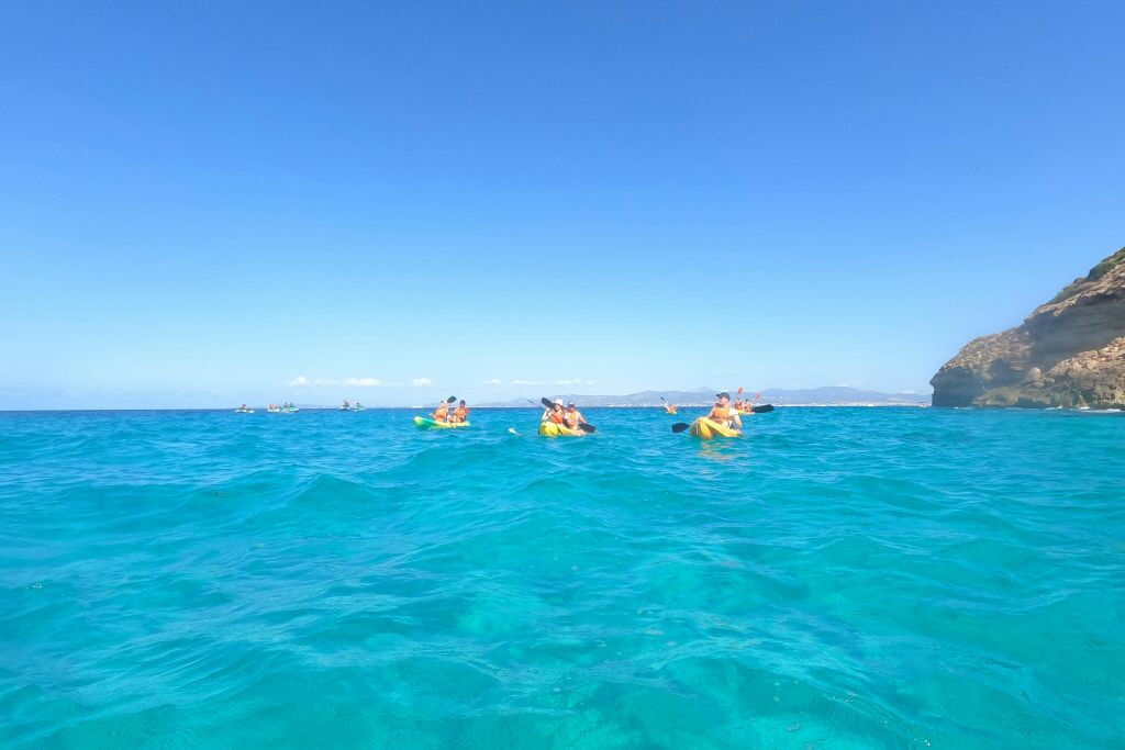 Mallorca: Passeio de caiaque pelas cavernas do mar