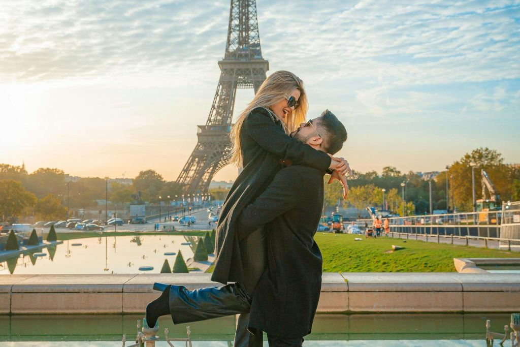 Paris: Sessão de fotos profissional com a Torre Eiffel