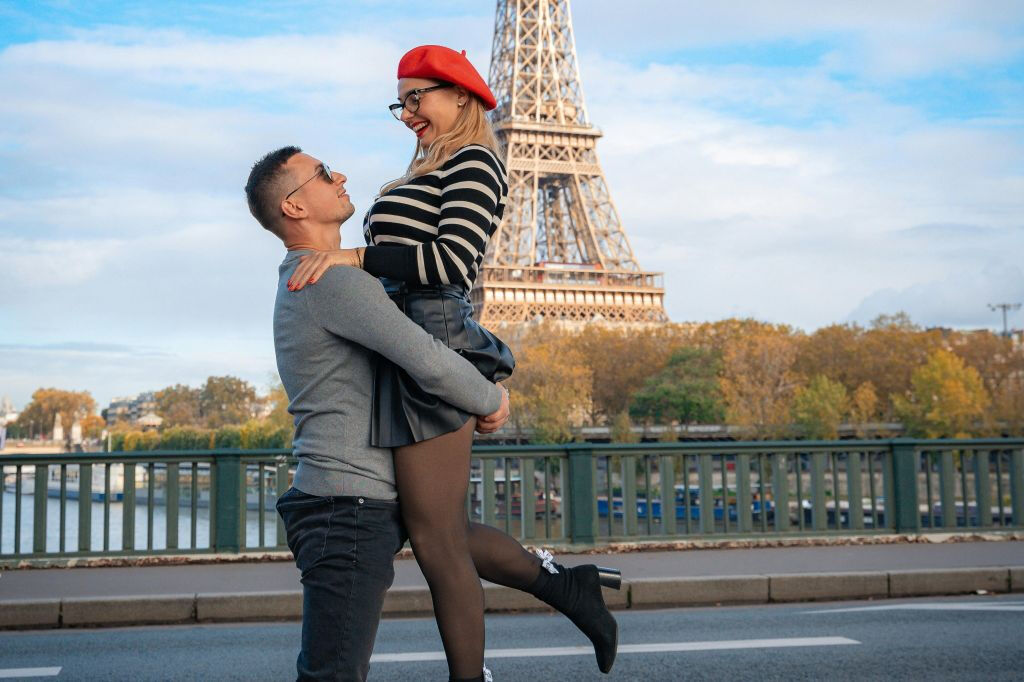 Paris: Sessão de fotos profissional com a Torre Eiffel