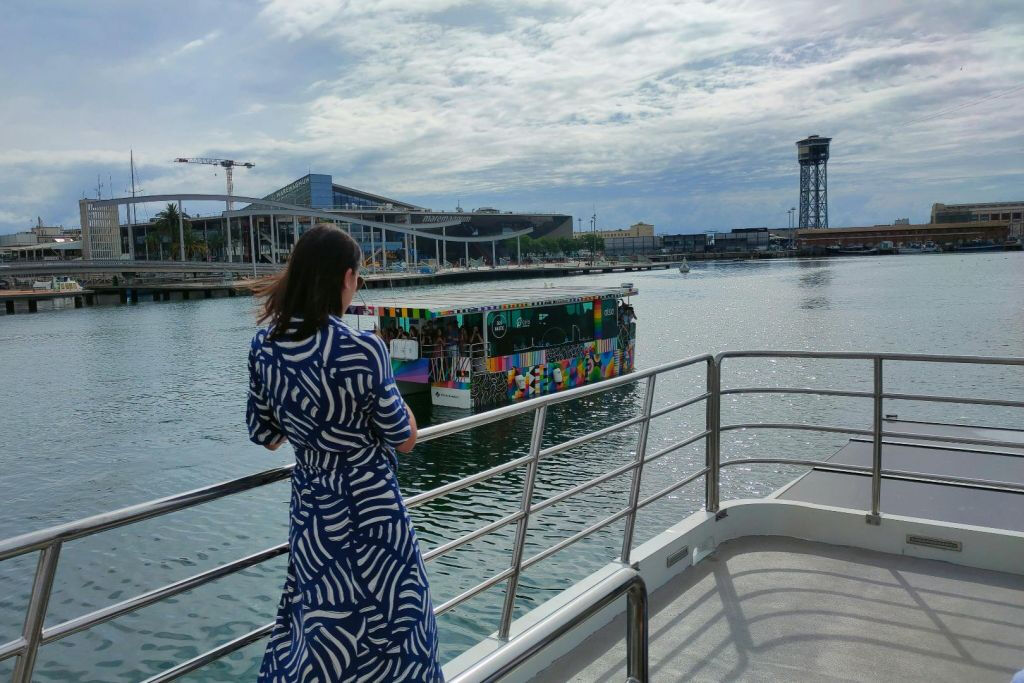 Ônibus náutico com jogo de memórias do Porto de Barceloneta + recompensa exclusiva