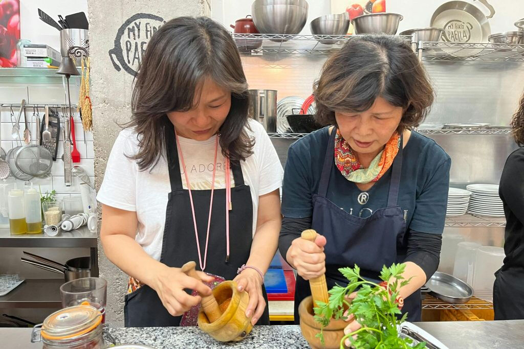 Valencia: Corso di cucina di paella, tapas e sangria