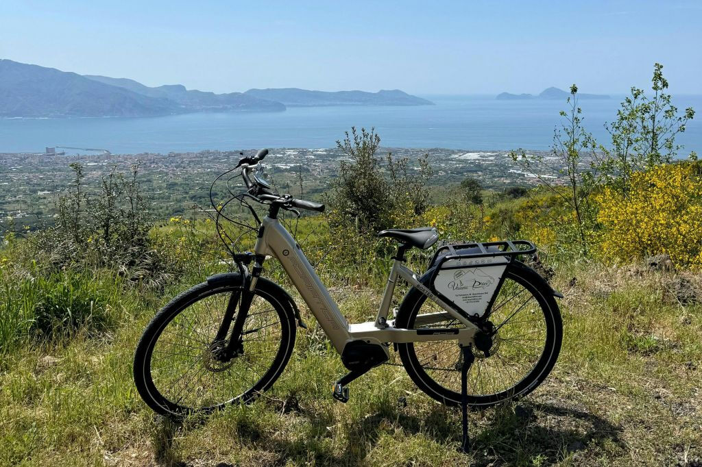 Monte Vesúvio: Ingresso sem filas + passeio de bicicleta + degustação