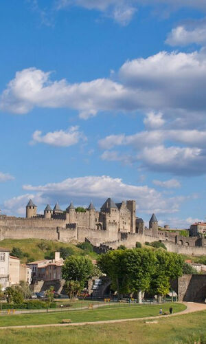 Carcassonne : Excursion en autocar + Château Comtal