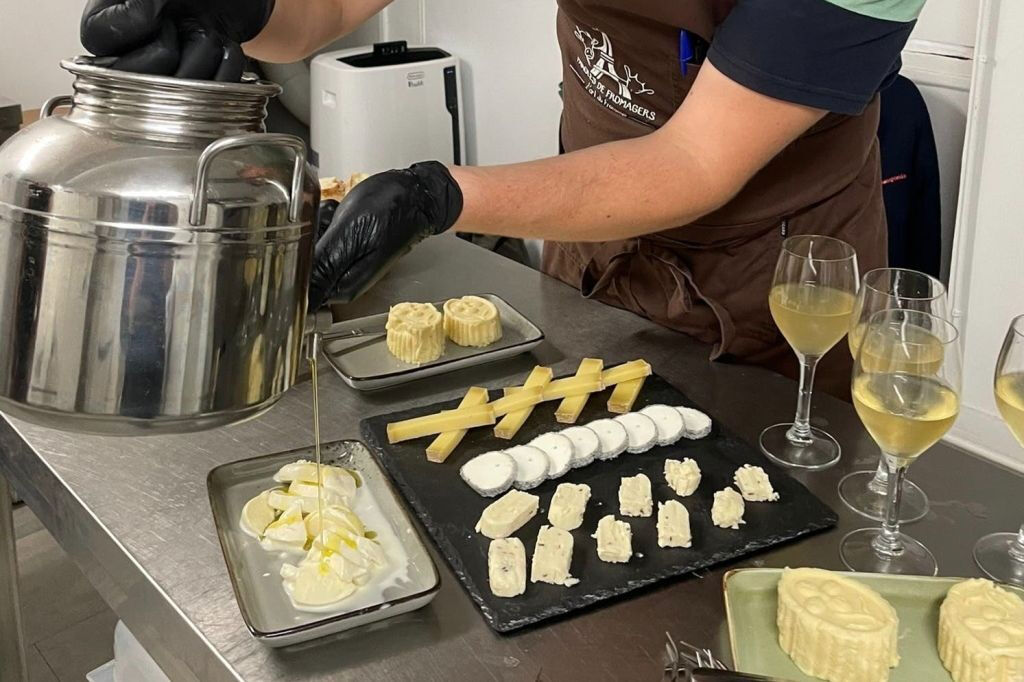 Workshop de fabricação de queijos em Paris, incluindo degustação de vinhos e queijos com um especialista
