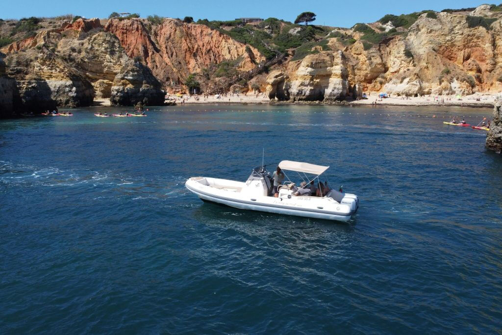 Ponta da Piedade e la costa di Lagos: tour privato in barca di 2 ore