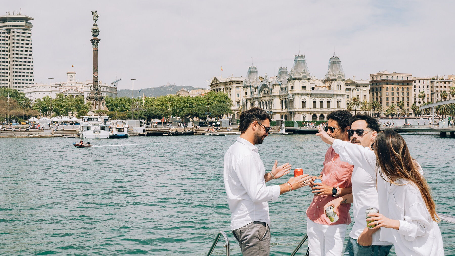 Barcelona by Land, Sea and Air