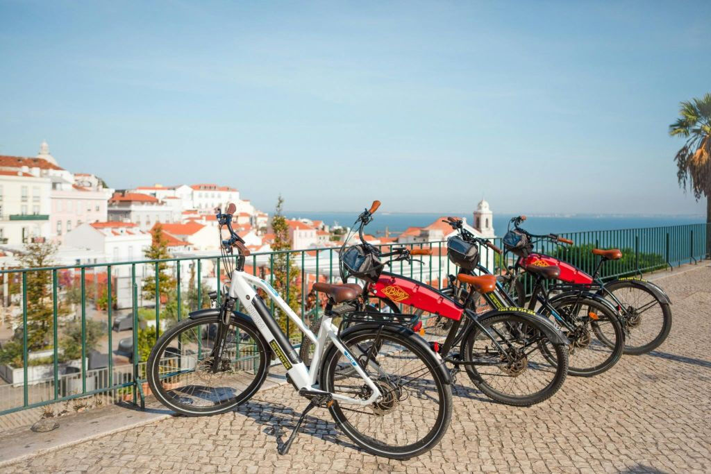 Colinas de Lisboa: Recorrido guiado en bicicleta eléctrica