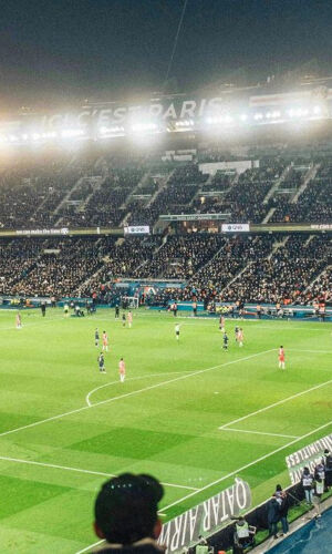 Parc des Princes : Match de football du Paris Saint-Germain FC