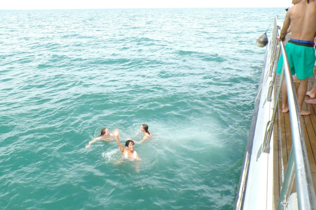 Valencia: Crucero en Catamarán + Baño