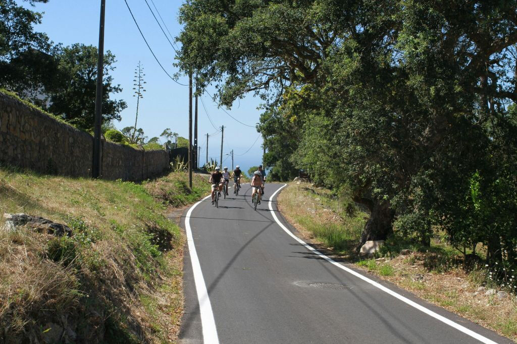 Sintra e Cascais: Passeio guiado de E-Bike saindo de Lisboa