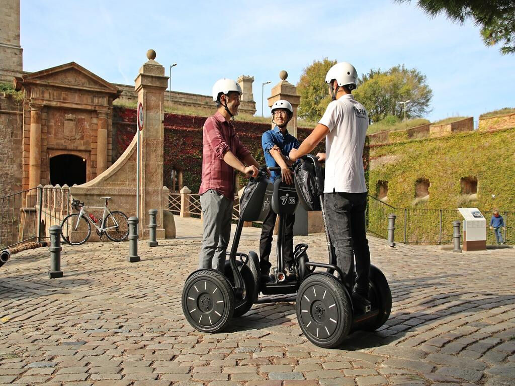 Passeio de Segway em Montjuic