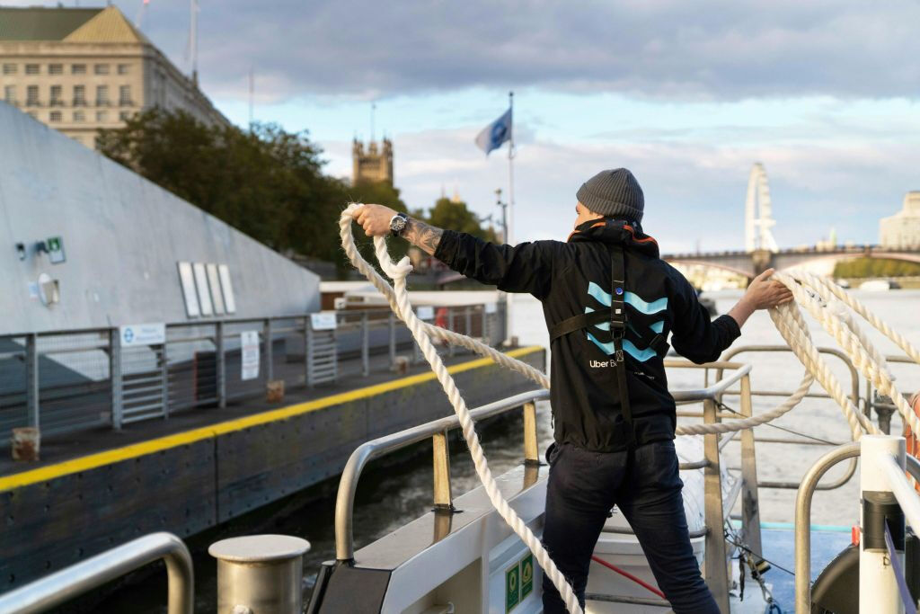 London: Roundtrip Uber Boat by Thames Clippers