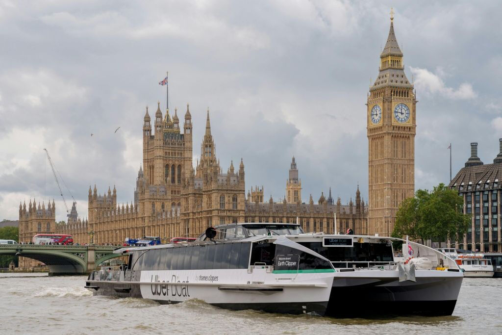 Londres : RoundtripUber Boat`` par Thames Clippers
