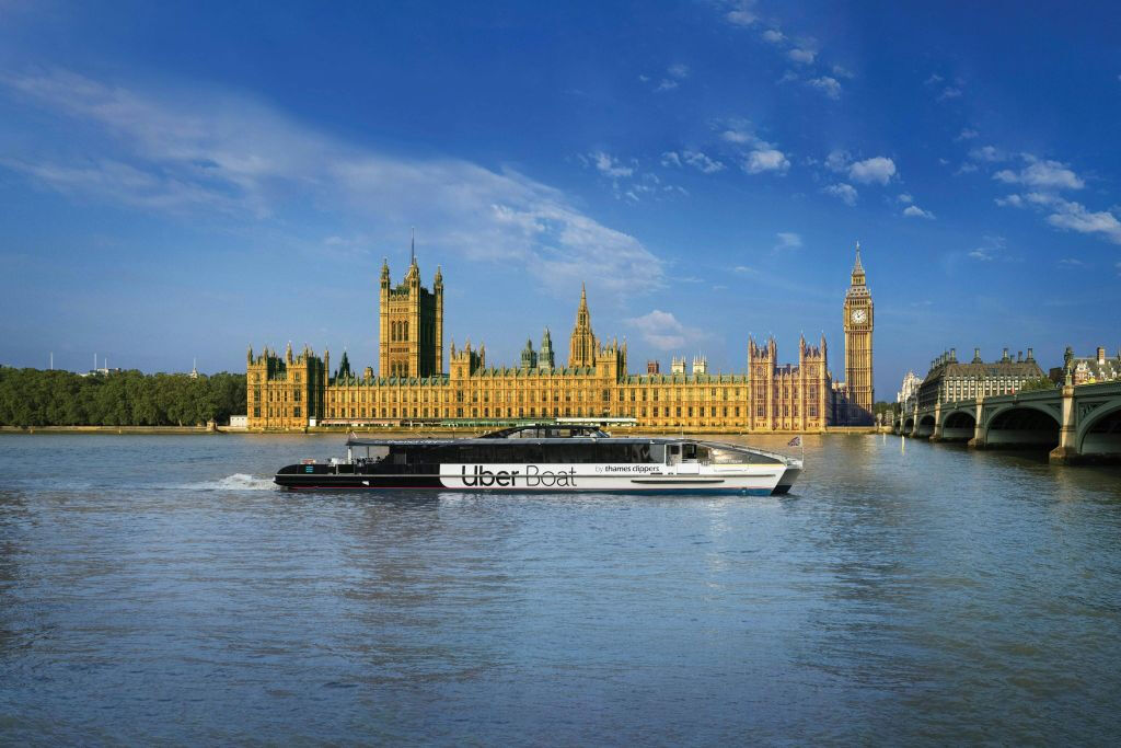 Londres : RoundtripUber Boat`` par Thames Clippers