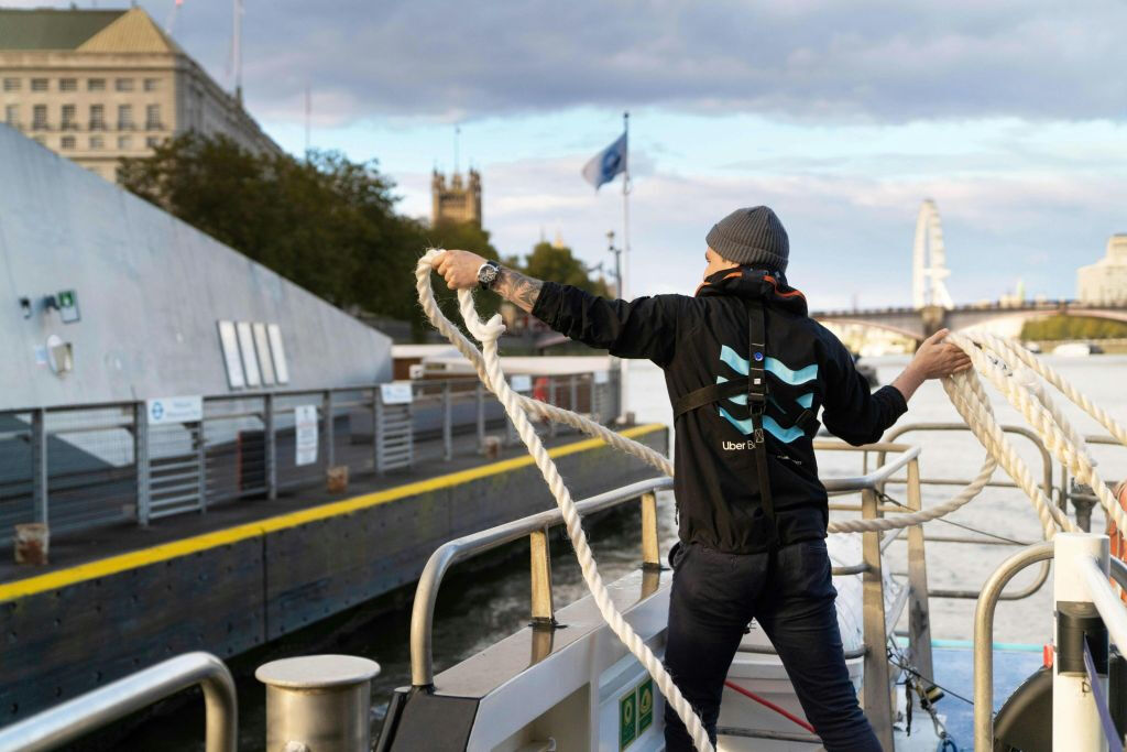 Londres : Aller-retour Uber Boat par Thames Clippers + entrée au Painted Hall