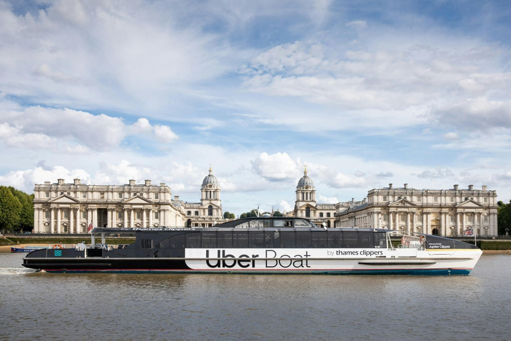 Londres : Aller-retour Uber Boat par Thames Clippers + entrée au Painted Hall