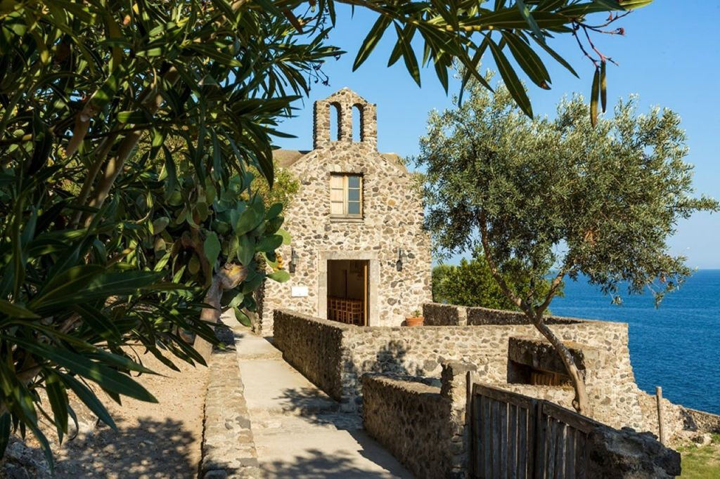 Castelo Aragonês Ischia: Bilhete de entrada com hidrofólio + traslado de Nápoles