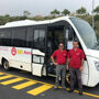 Ponta Delgada: Traslado en autobús desde/hasta el aeropuerto y el centro de la ciudad