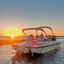 Ria Formosa : Excursion en bateau écologique au coucher du soleil depuis Faro