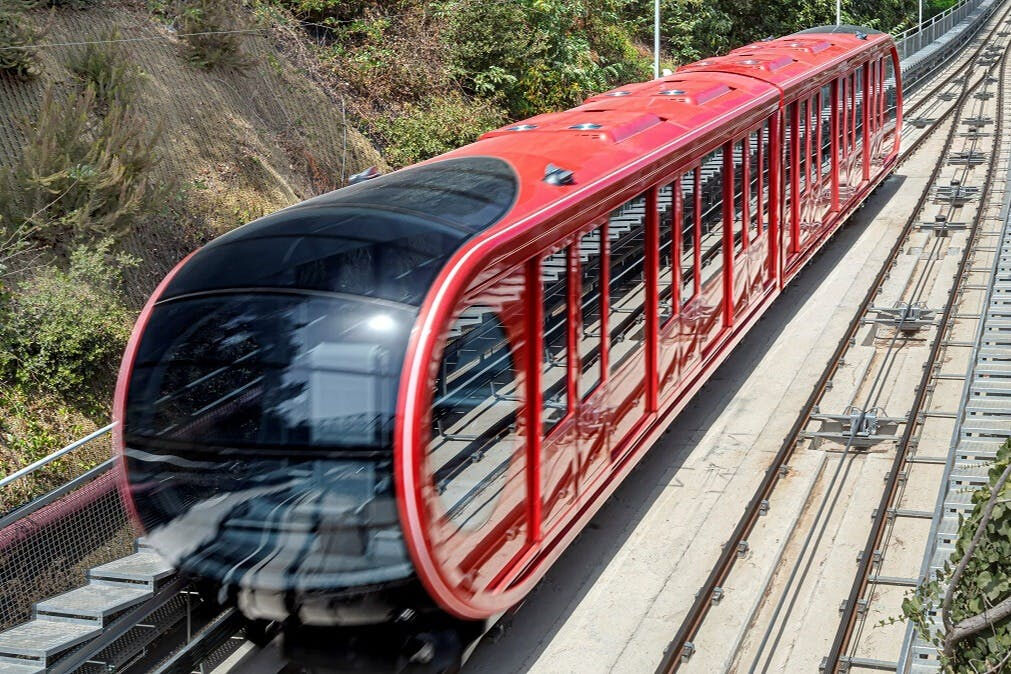 Funiculaire de Tibidabo : Cuca de Llum aller-retour