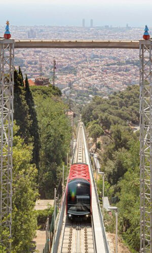Tibidabo Funicular: Cuca de Llum Roundtrip Ride