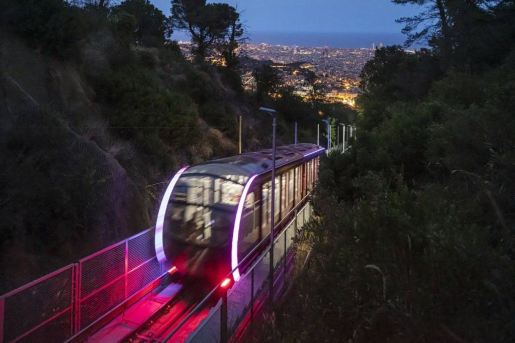Funiculaire de Tibidabo : Cuca de Llum aller-retour