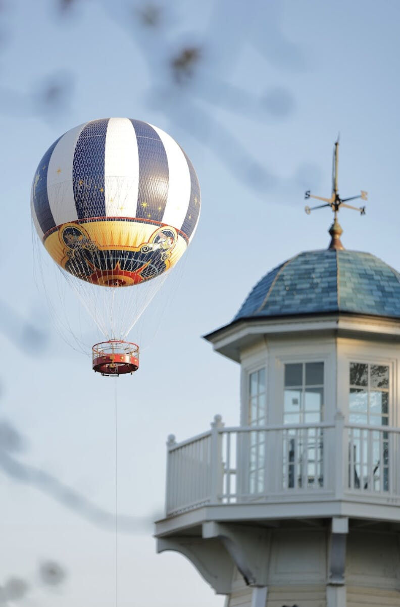 Voo de balão PanoraMagique + Reserva de Safári Lumigny