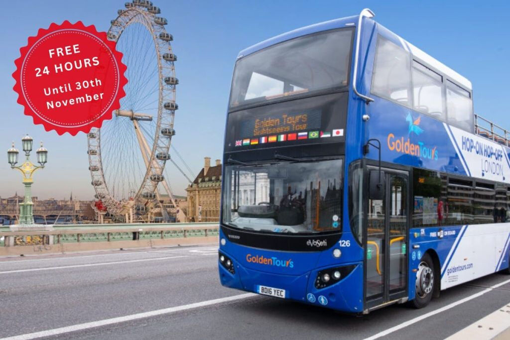 Londres : visite guidée en bus Hop-on Hop-off + audioguide