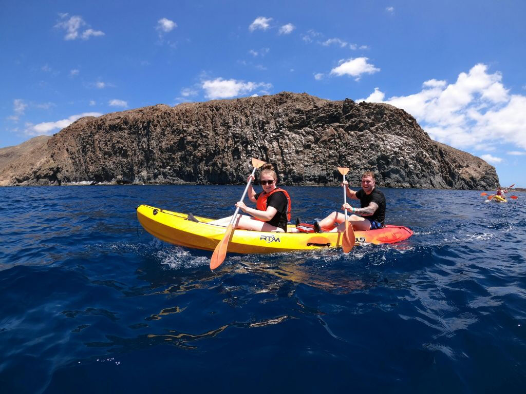 Los Cristianos: Guided Kayak Tour