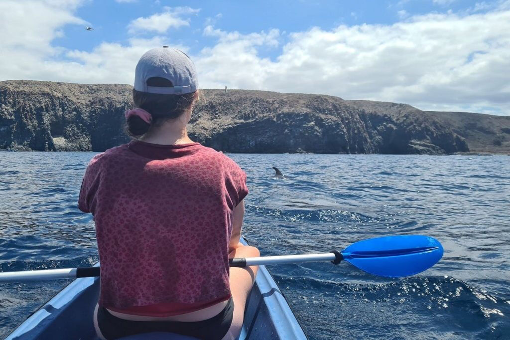 Los Cristianos: Guided Kayak Tour