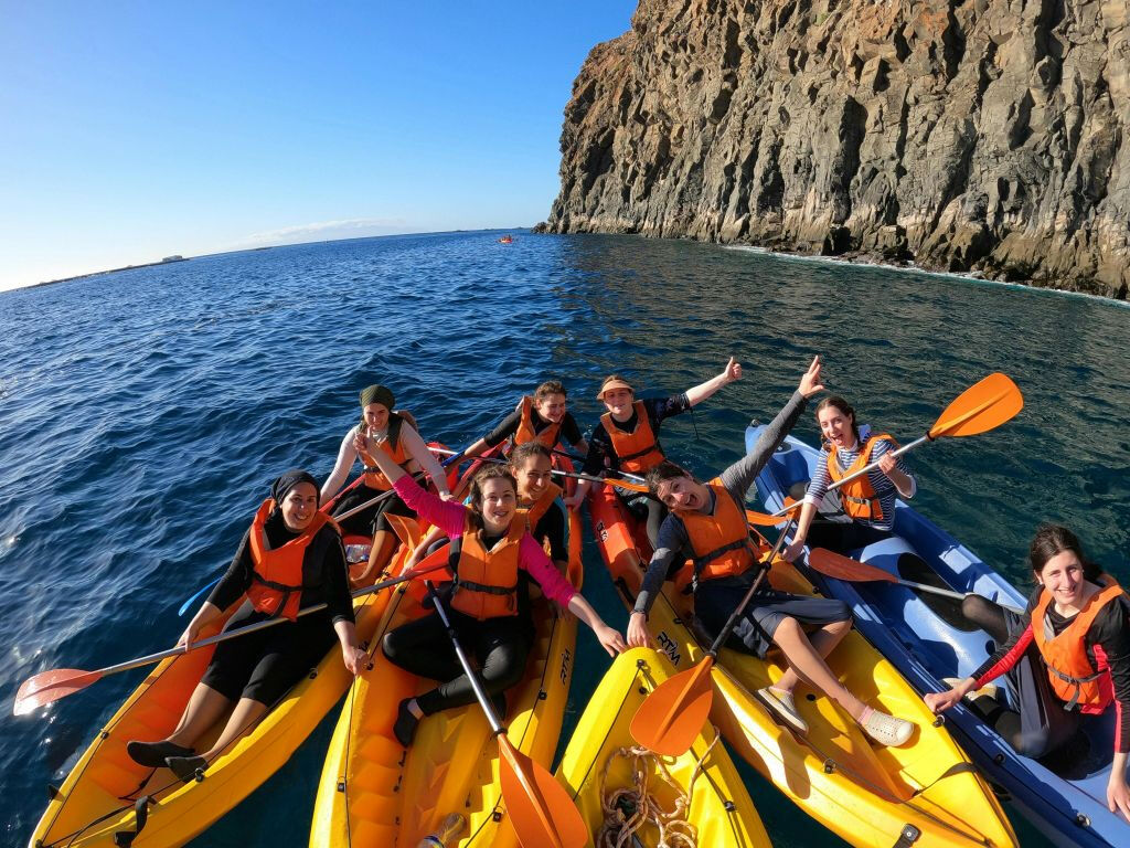 Los Cristianos: Guided Kayak Tour