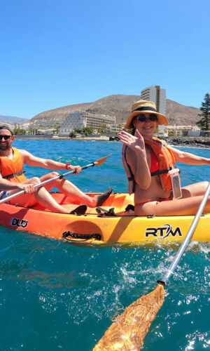 Los Cristianos: Excursión guiada en kayak