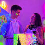 Valencia: Wine Gogh Glow Academy Guided Painting & Wine Workshop