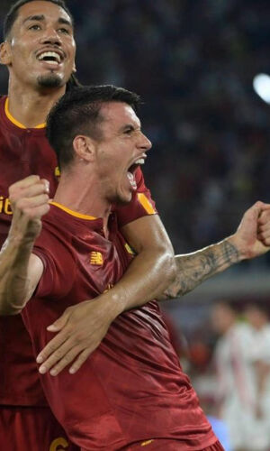 Partita di calcio AS Roma