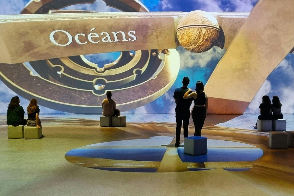 IDEAL Centro de Artes Digitales: Exposición Julio Verne 200 viaje inmersivo