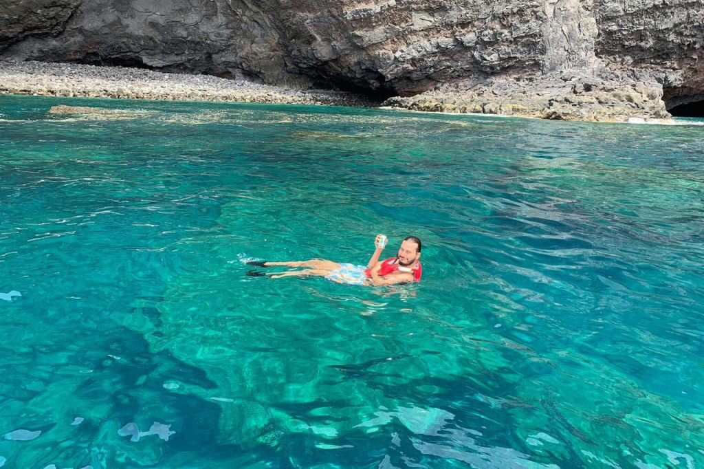 Punta De Teno: Passeio de barco de Los Gigantes + mergulho com snorkel + bebidas