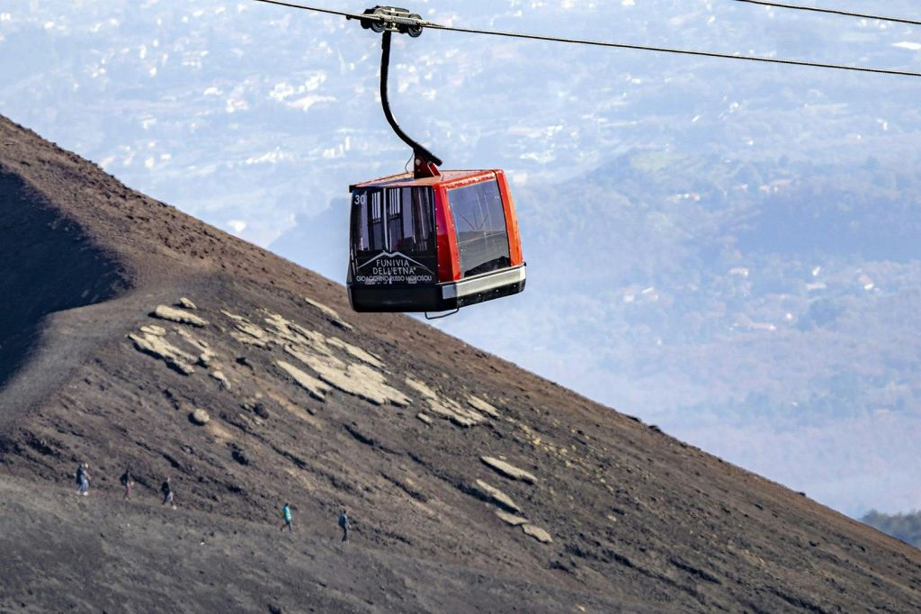 Monte Etna: Biglietto prioritario per la funivia + trasferimento in autobus 4x4
